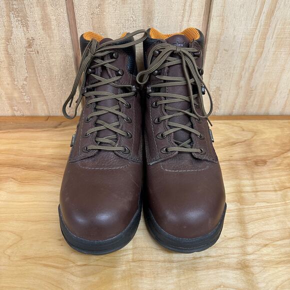 NEW TIMBERLAND PRO Men's TiTAN Alloy Toe 6" In Work Boots 26078 US 8M Waterproof - Picture 2 of 8